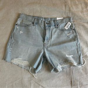 NWT Old Navy Slouchy Straight Cut Off Shorts 12